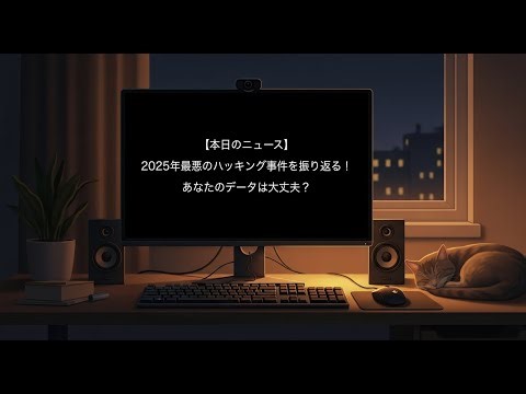 2025年最悪のハッキング事件を振り返る！あなたのデータは大丈夫？