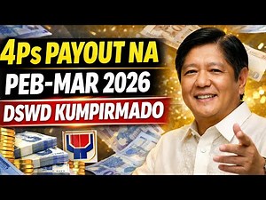 🚨 DSWD PABATID: 4Ps Payout Schedule para sa mga Kwalipikadong Benepisyaryo | Peb–Mar 2026
