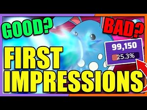 100K DAMAGE IN MY FIRST GAME OF AZUMARILL!! | Pokemon Unite