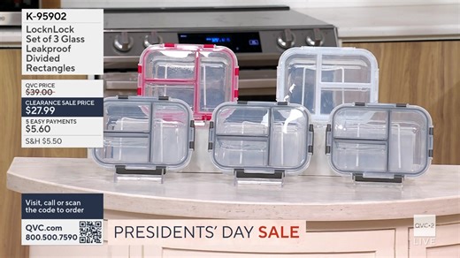 You are watching LocknLock Storage - The Outlet on QVC2®. Shop the show, here: https://qvc.co/shopqvc2february2026 | QVC Live