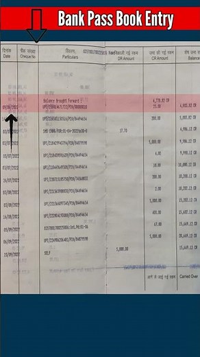 Bank Passbook Ki Entry Kaise Read kare 2023 | How To Read Entries Of bank Passbook | Passbook #bank