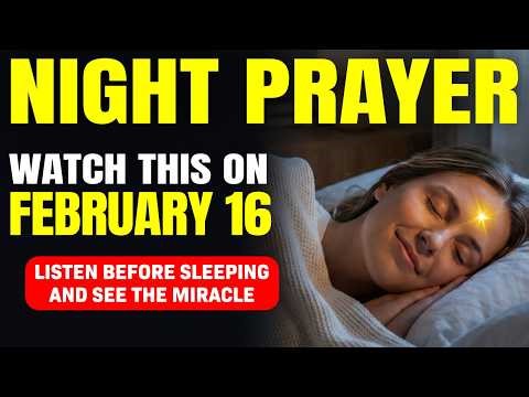 Biblical Prayer Before Sleep | Sleep With God's Word | Guided Christian Meditation
