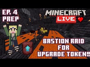 Minecraft Java LIVE – Raiding a Bastion for Netherite Upgrades! ⚔️🔥 | Training Arc Ep.4 Prep 💊