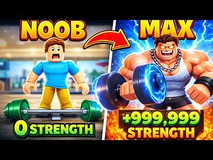 Roblox Gym Simulator but I Can't Stop Training 💪 #roblox