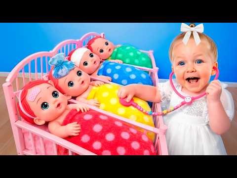 Eva sebagai Dokter Cepat Menolong Niki dan Mama | Cerita Seru Tentang Aturan dan Keselamatan