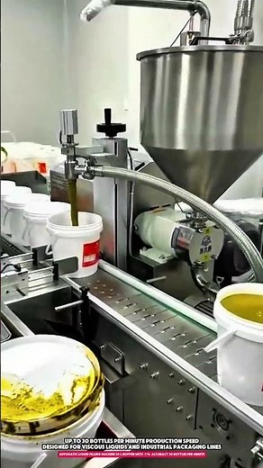 Automatic Liquid Filling Machine 20 L Hopper with ±1% Accuracy 30 Bottles per Minute