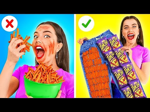 4K AMAZING CLOTHES HACKS FOR GIRLS || Brilliant DIY Ideas by 123 GO!
