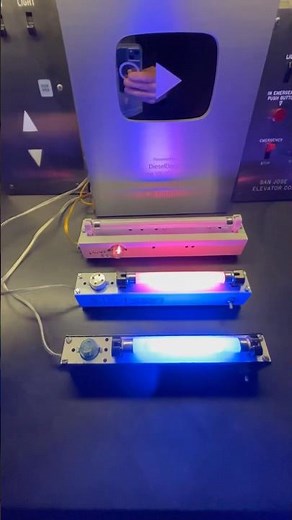 3 preheat #fluorescent #light fixtures starting in sequence