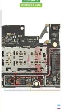 realme 2 charging and data se mistake diagram #networksection #smartphone #repair #devicerepair