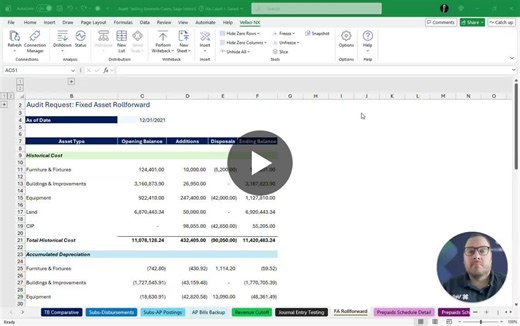 #accounting #finance #audit #auditprep #financialreporting #fixedassets #generalledger #excel #sageintacct #accountingtechnology #closeprocess #controllerlife | Jim Norton, CPA