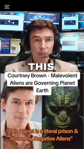 Courtney Brown: Malevolent Aliens Governing Earth