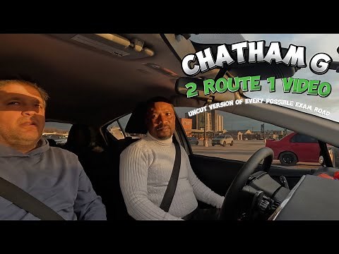 Chatham G Exam Road Test - Uncut Version (Two Possible Routes)