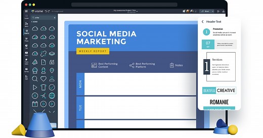 Free Weekly Report Maker - Create Progress Reports | Visme