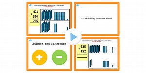 Year 3 Addition and Subtraction Lesson 3b Adding 3 and 3 Digit Numbers Without Carrying PowerPoint
