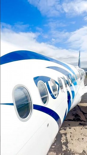 Inside the Airbus A220-300 Glass Cockpit ✈️ #A220 #GlassCockpit #Aviation”
