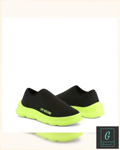 Women Sneakers - Chunky Platform Low-Top Slip-On Sneakers Shoes