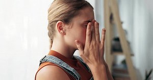 Depression Anxiety Sad Woman Crying House Stock Footage Video (100% Royalty-free) 3486636713 | Shutterstock