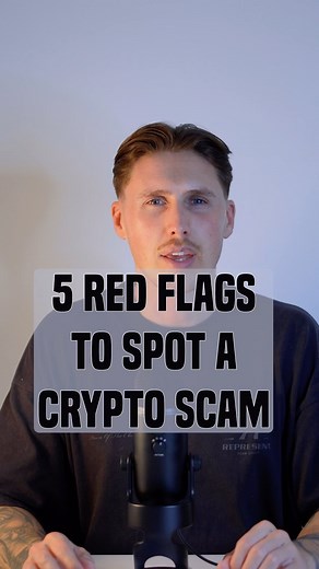 3.7K views · 25 reactions | 5 Red Flags to Spot a Cryptocurrency Scam #cryptocurrency #crypto #scam #hack #cyber #cybersecurity #cybertips #cybersecuritytips #cybersecurityexperts #cybersecurityawareness #cybersecuritytraining #cybersecuritynews #jobsincyber #remotejobs #data #privacy #howtogetajob #it #itinfosec #blueteam #soc #phishing #hacking #elearning #online #onlinecourse #skool | empiricaltraining | Facebook