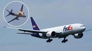 FedEx Plane Catches Fire in Air Before Emergency Landing