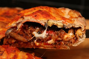Beer Crust Deep Dish Pizza