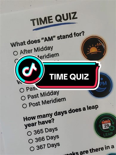 Time Quiz Challenge: Can You Score 4/4?