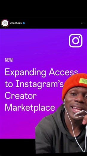 We are excited to announce the expansion of Instagram's creator marketplace to new markets! Creator marketplace makes it easier for brands to discover and collaborate with creators. Now creators in Canada, Australia, New Zealand, UK, Japan, India, and Brazil will be invited to join. @Lonnie IIV