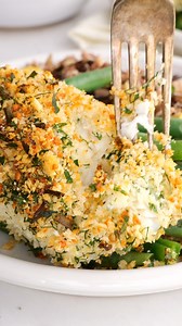 This easy Baked Halibut Recipe is crispy, flavorful, and ready in a flash! | Kim's Cravings | Facebook