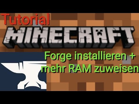 Minecraft Forge Tutorial + mehr Ram zuweisen