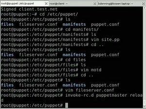 Server Configuration with Puppet