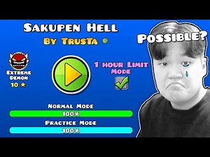 DORAMI vs SAKUPEN HELL🔥 (1 HOUR LIMIT CHALLENGE) | Geometry Dash
