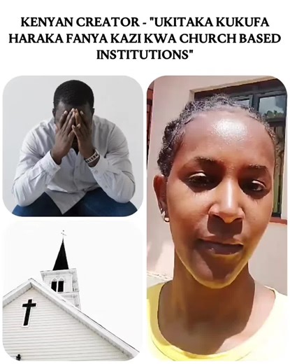Kazi katika Taasisi za Kidini: Hatua za Maendeleo