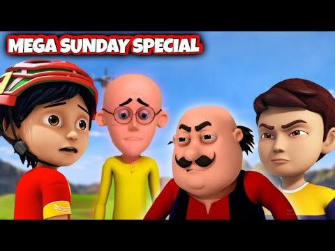 Mega Sunday Special 🎬 Non-Stop Hungama with Your Fave Toons