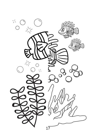 Sea Adventure Coloring Book | Ocean Animals, Fun Underwater Scenes, Kids Activity Printable - Etsy
