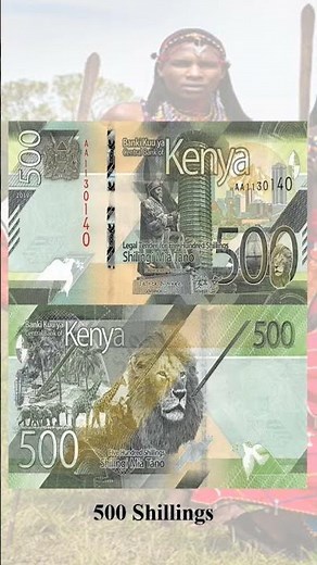 Kenya 500 Shilings #money #numismatics #banknotes #instagood #kenya