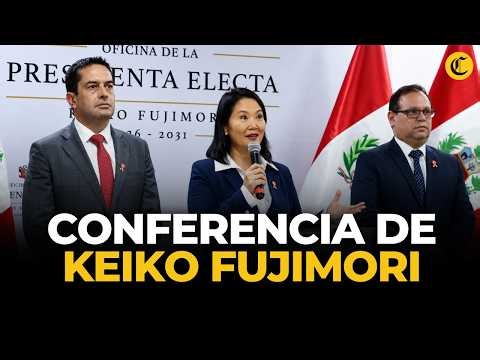 Keiko Fujimori: First words after being proclaimed President of Peru | El Comercio