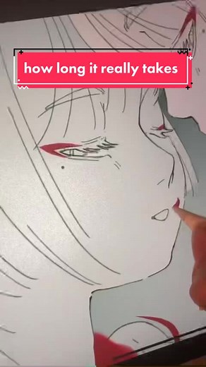 Satisfying Lip Art in Procreate