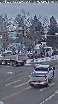 SeeJH.ai: Sunrise at Broadway Town Square - Dec 2, 2025 #JacksonHole #Timelapse