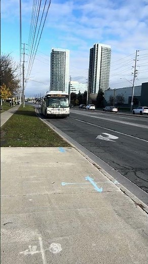 A New Flyer XD40 YRT Unit #1906 arriving at Weston and Rowntree Diary