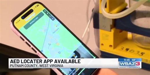 AED locator app available