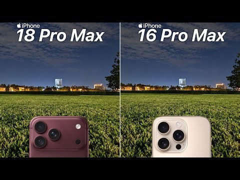 iPhone 18 Pro Max vs iPhone 16 Pro Max NIGHT MODE Camera Test