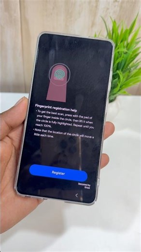 Samsung phone in display fingerprint lock kaise lagye | Samsung Galaxy fingerprint lock