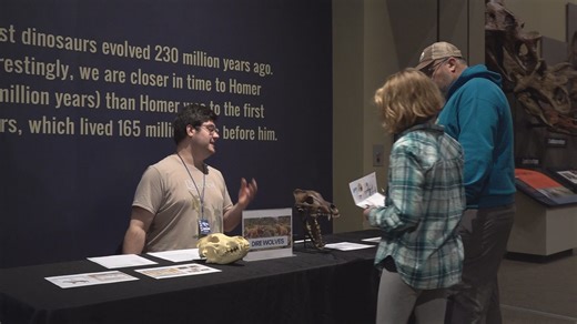 Families step back in time at Burpee Museum’s Holocene Holiday