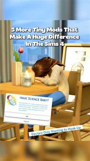 5 more tiny mods that make a huge difference in the sims 4 🤩 Part 4! #thesims4 #sims4mods #sims4