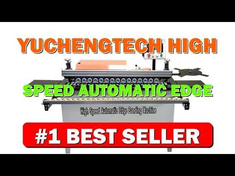 YUCHENGTECH High-speed Automatic Edge Bander Banding Machine 0~10m/min Woodworking Edge - B0DKSZ4MRM
