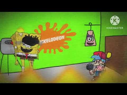 Fnf - SlendyBob’s Madness Concept: Costume SpongeBob Vs Boyfriend: Kostume Test (Boiler Test Cover)