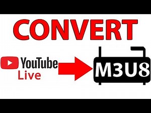 Live youtube sur vlc ( youtube live stream to m3u8)