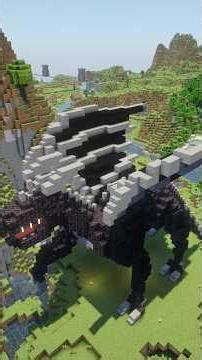 Minecraft dragon #minecraft #minecraftbuilding