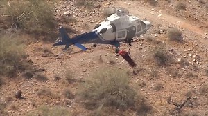 129K views · 1.5K reactions | Spinning Hiker: A 74-year-old woman was injured on a hike and getting airlifted when her stretcher started spinning near Phoneix Tuesday. The helicopter crew says a line that's supposed to prevent that issue broke and set the woman loose. The woman was treated for nausea and dizziness but not hurt any worse. | FOX 5 San Diego | Facebook