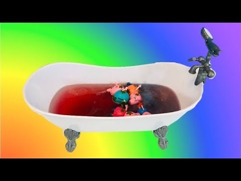 PEPPA PIG Muddy Toys RAINBOW Color Changing Bath Bomb Washing