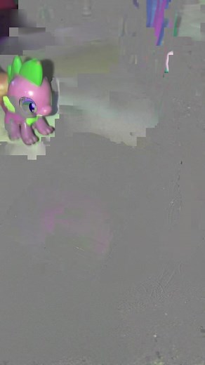 Colorful Toy Figures Showcase Featuring a Purple Pony